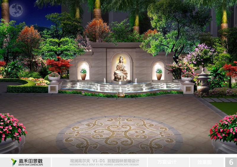 別墅花園設(shè)計(jì)怎能少得了燈的裝飾？